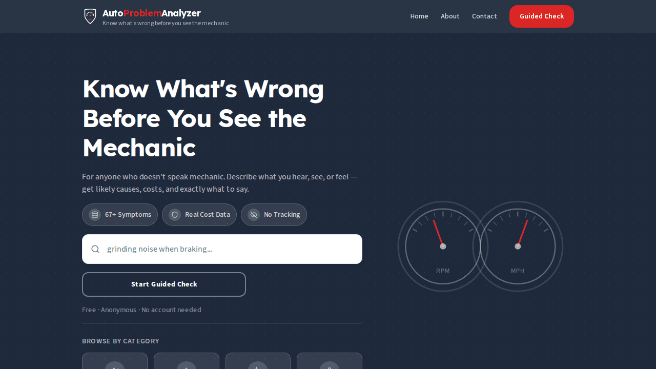 AutoProblemAnalyzer screenshot